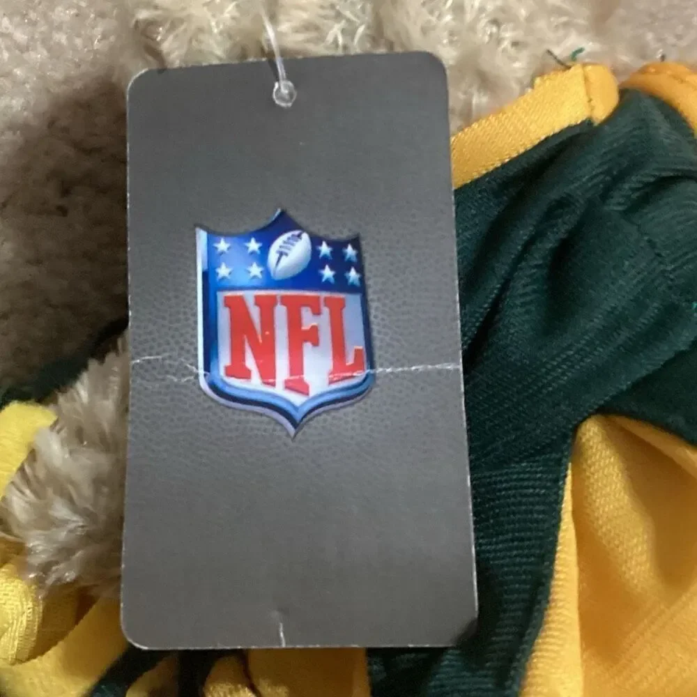 Green Bay Packers Plush Stuffed Teddy Bears